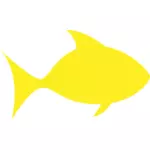 سمكة صفراء