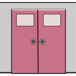 Pink pintu