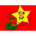 Mao and soldier