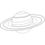 Saturn for coloring
