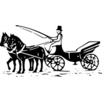 Carriage silhouette