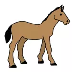 Pony illustratie