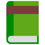 Grønne innbundet bok