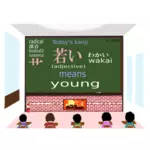 Görüntü Kanji yeşil okul yönetimi öğrenme