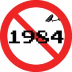 لا نمط 1984 التجسس ناقلات التوضيح