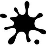 Vector graphics of splash stain pictogram