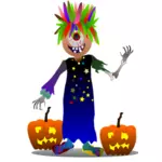 Cartoon Halloween monstru