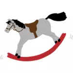 Clip art wektor z koń na biegunach