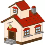 Isometrische huis vector afbeelding