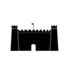 Burg-silhouette