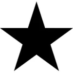 כוכב חמש-מצביע שחור