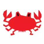 Rød krabbe bilde