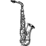 Esquema de saxofón