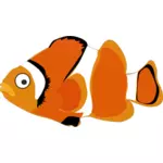 カラフルな金魚