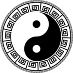 Dekoratif Yin Yang