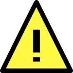 Obraz ikony ostrzeżenie