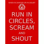 Run in circles