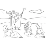 Ilustrasi cerita Alkitab