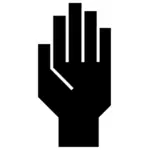 Ręka symbol obraz