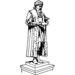 Statue av Gutenberg
