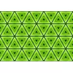 绿色三角形中的背景图案