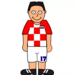 Kroatisk fotbollsspelare