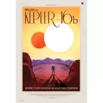 НАСА Кеплер плакат