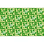 Grønne mønster med firkanter vektor image