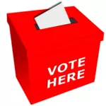 Omröstning box