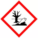 Pictograma para substâncias ambientalmente perigosas