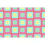Naadloze patroon met kleurrijke vierkantjes