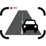 Strada e registrazione auto