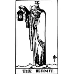 Hermit occult card