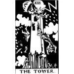 Karta tarota wieża