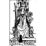 Kraliçe in yineleyicideki piksel kalemlerinden oluşan