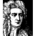 Isaac Newton's portrait