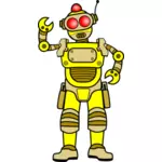 黄色のロボット