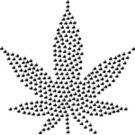 La marijuana composé de pouce