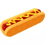 Hotdog in een broodje
