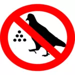 Нет кормления птиц