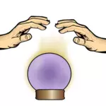 Crystal Ball with Hands