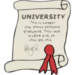 Diploma Kartun Clip Art