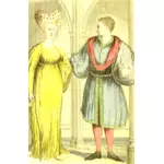 coppia del XV secolo