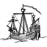 15. Jahrhundert-Schiff