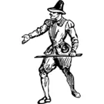 16. Jahrhundert-Kostüm-Bild