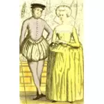 image de mode du XVIe siècle