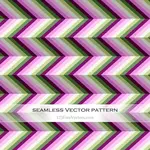 Seamless pattern with green and purple lines
