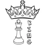 Šachový král obraz