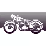 Motorcykel 1950ies vektorns