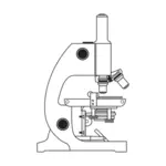 Mikroskop gambar vektor